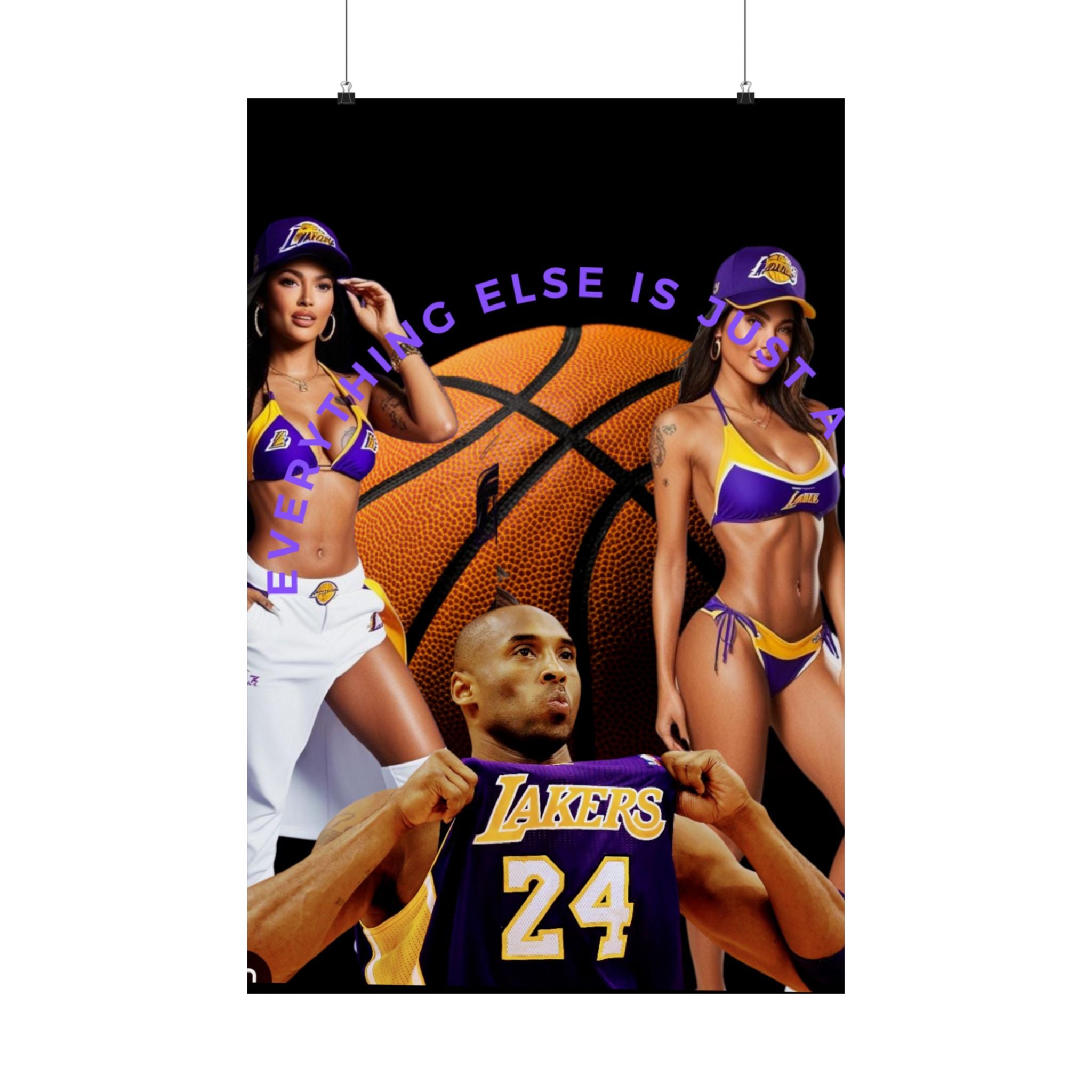 Lakers wall art